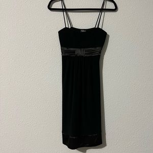Taboo little black dress small spaghetti straps